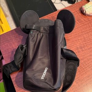 Corkcicle Black Mickey Mouse Crossbody Bag